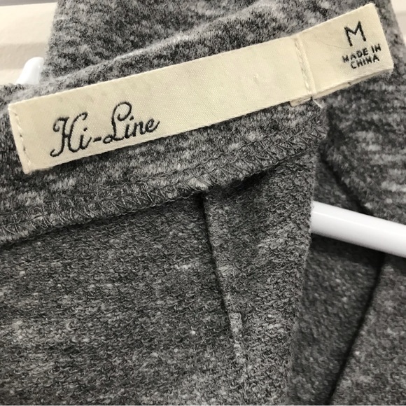 J Crew Gray Pleated Wool Dress - Picture 4 of 6